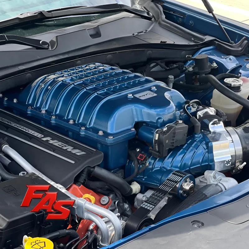 FAS 800 Package with blu Coated Supercharger