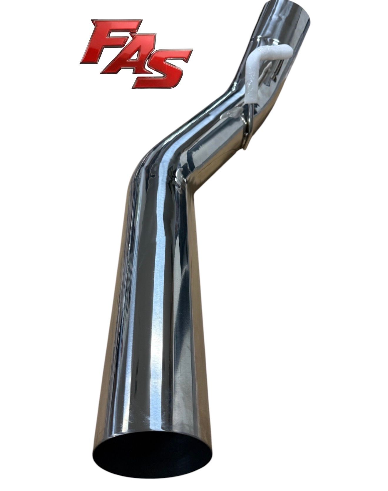2011-2026 6.7L Ford Powerstroke 5'' Exhaust Polished 304 Stainless Steel Diesel FAS Motorsports detail image 6 | FAS Motorsports