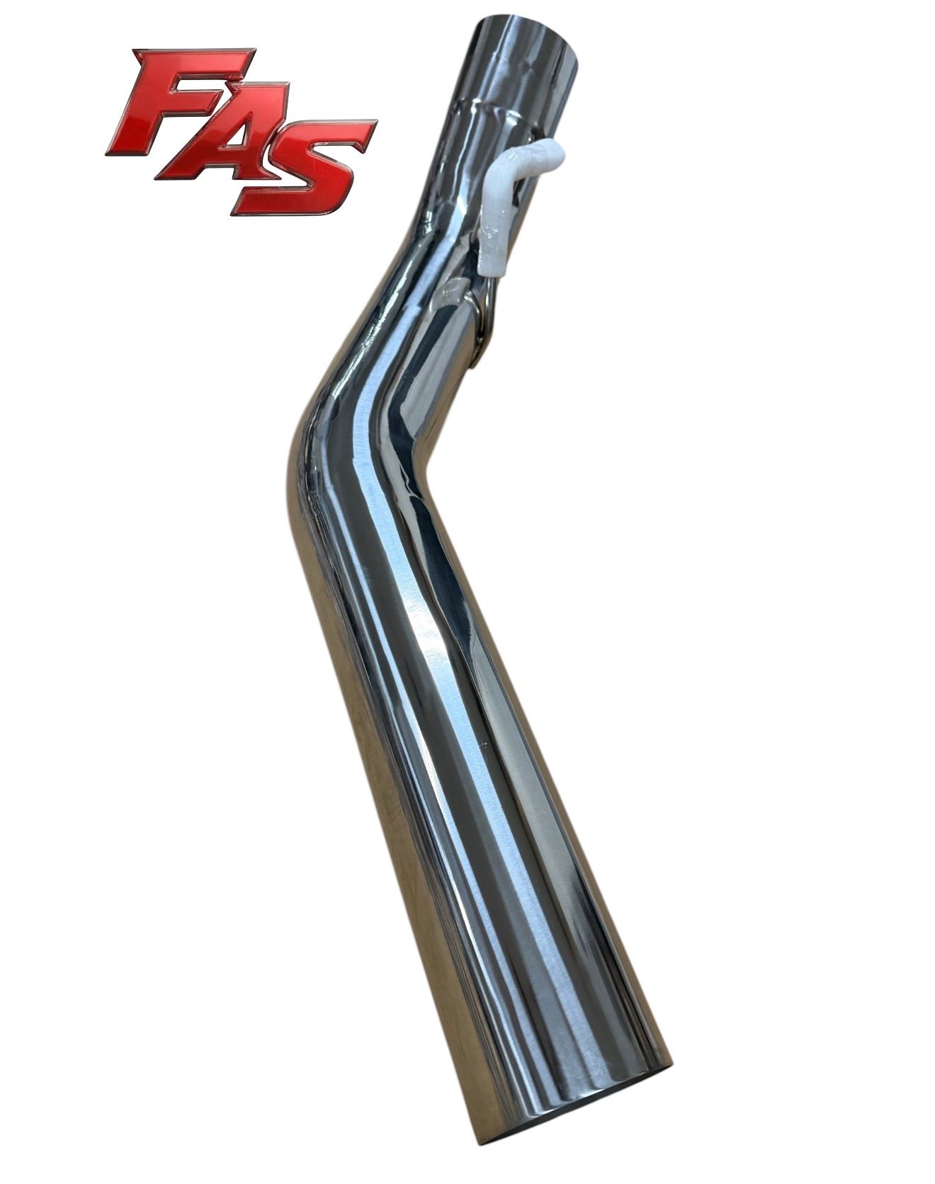 2011-2026 6.7L Ford Powerstroke 5'' Exhaust Polished 304 Stainless Steel Diesel FAS Motorsports detail image 3 | FAS Motorsports