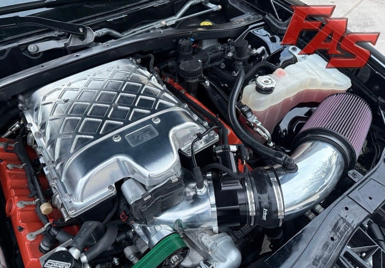 FAS Billet Hellcat Supercharger Lid Billet Parts FAS Motorsports main product image | FAS Motorsports