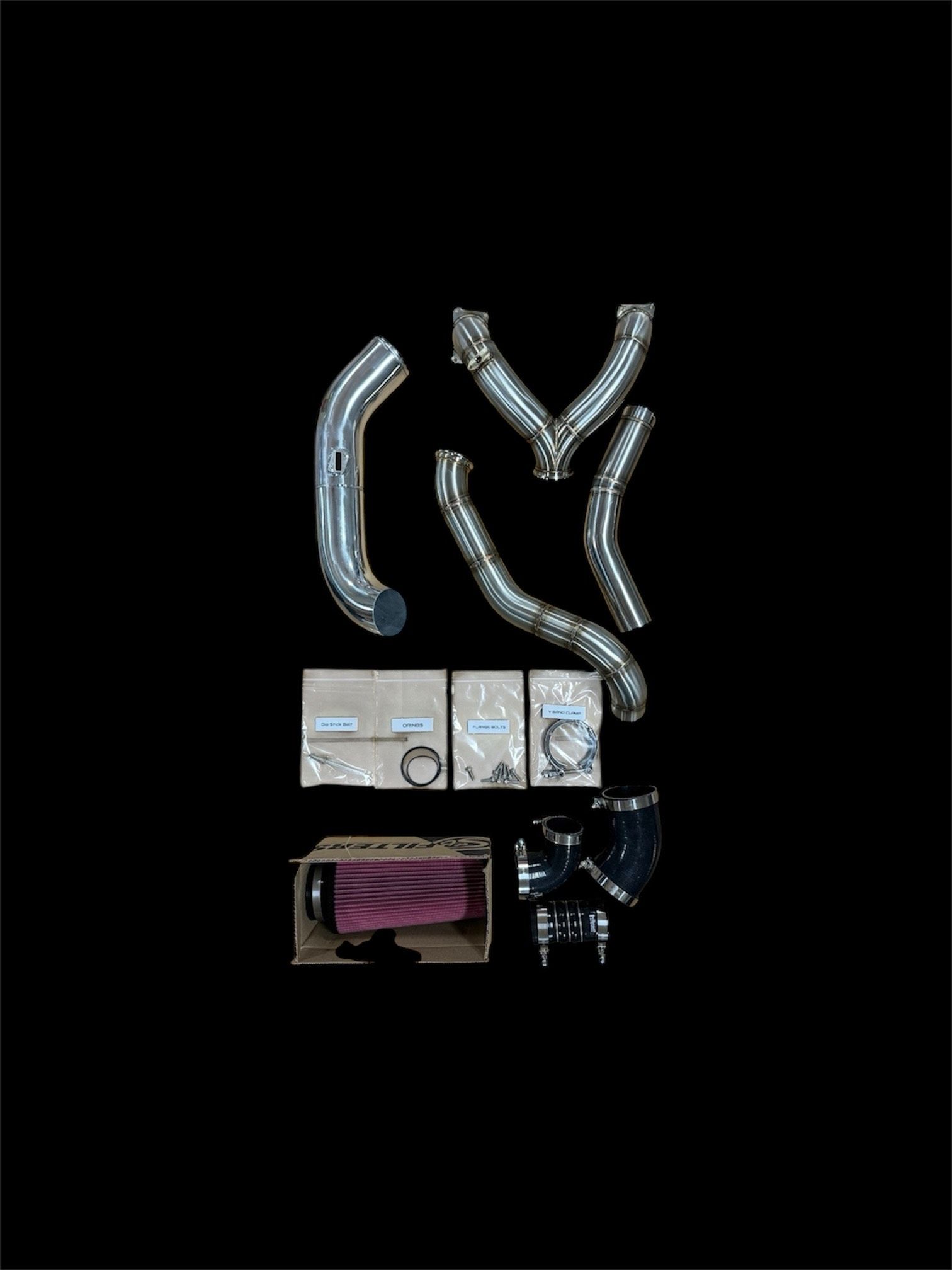 F.A.S. 2020+ 6.7L Powerstroke Piping Kit Performance Upgrades 2020+ F250/F350/F450 F.A.S. Motorsports detail image 2 | F.A.S. Motorsports