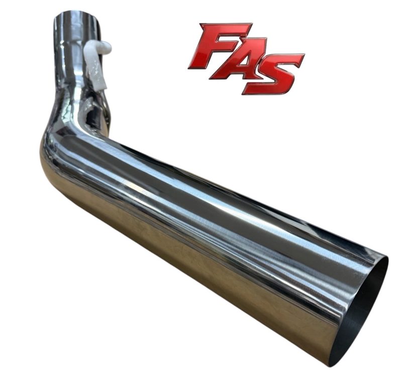 2011-2026 6.7L Ford Powerstroke 5'' Exhaust Polished 304 Stainless Steel
