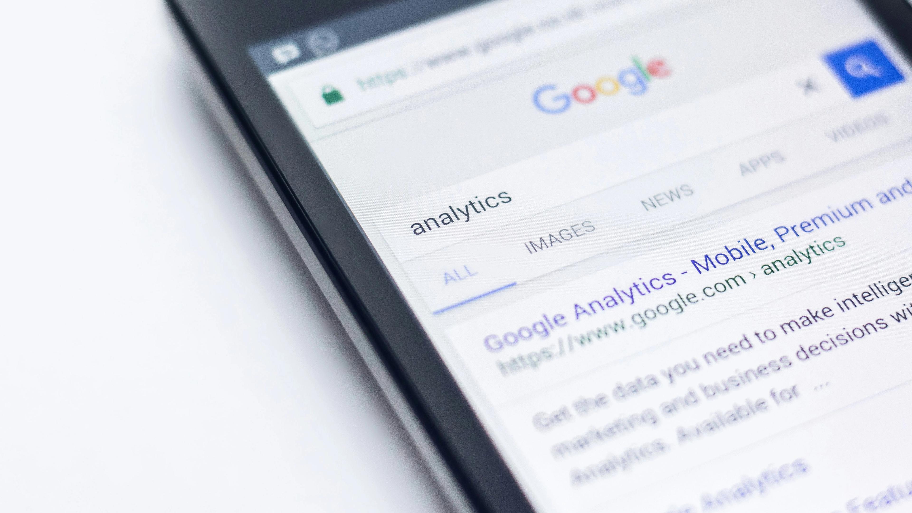 Search engine results example