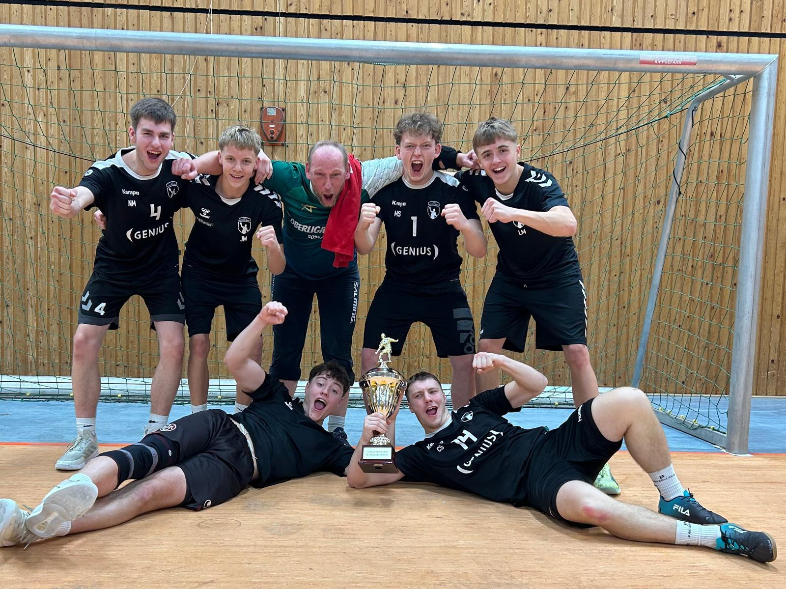 Siegerteam der HSG Mertesdorf