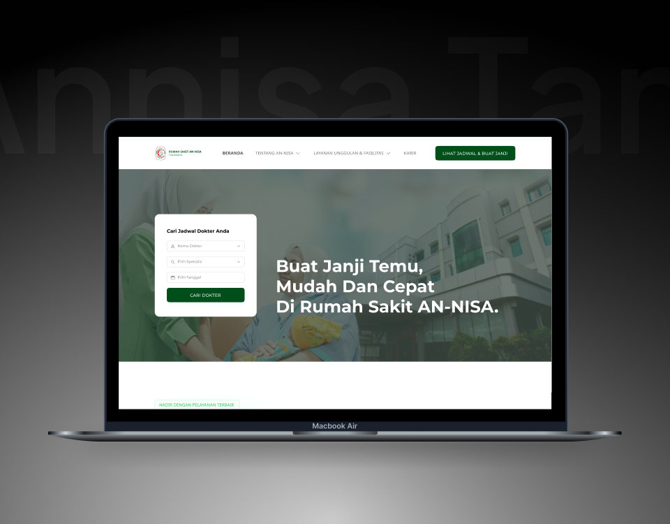 RS AN-NISA Website UI Revamp