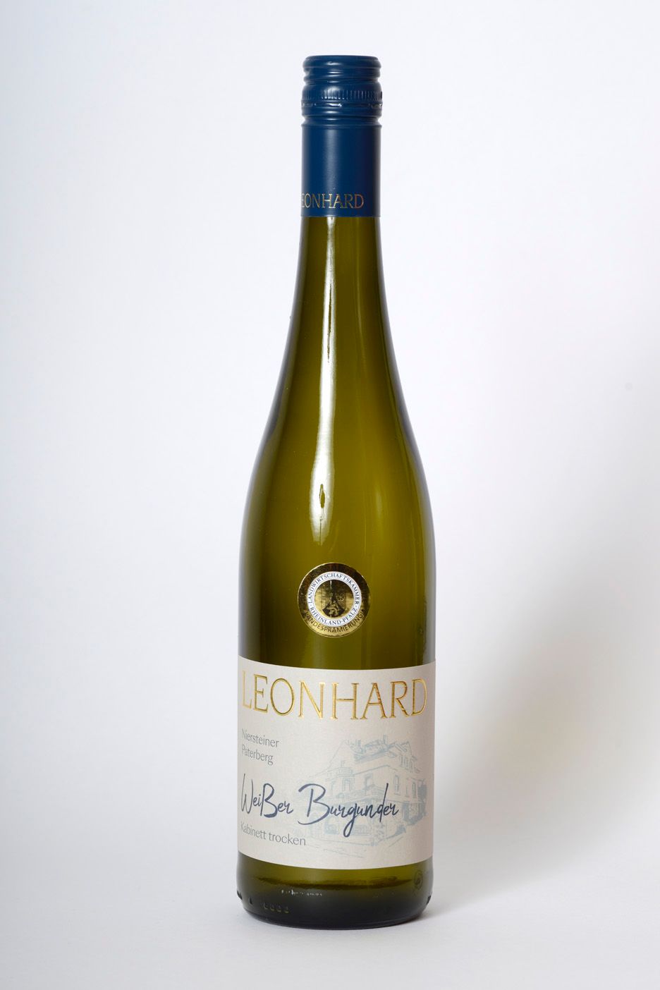 Weingut Leonhard:  Weißer Burgunder — Weißwein aus Deutschland