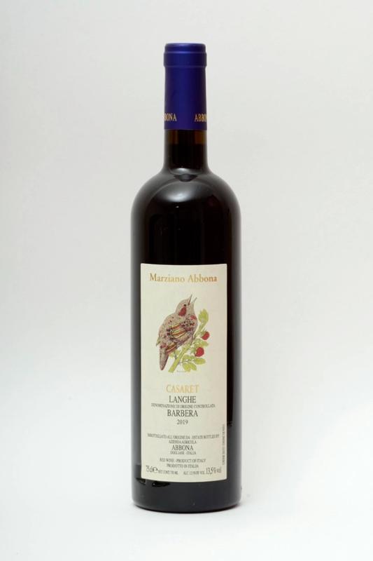 Casaret Langhe Barbera — Rotwein aus Italien