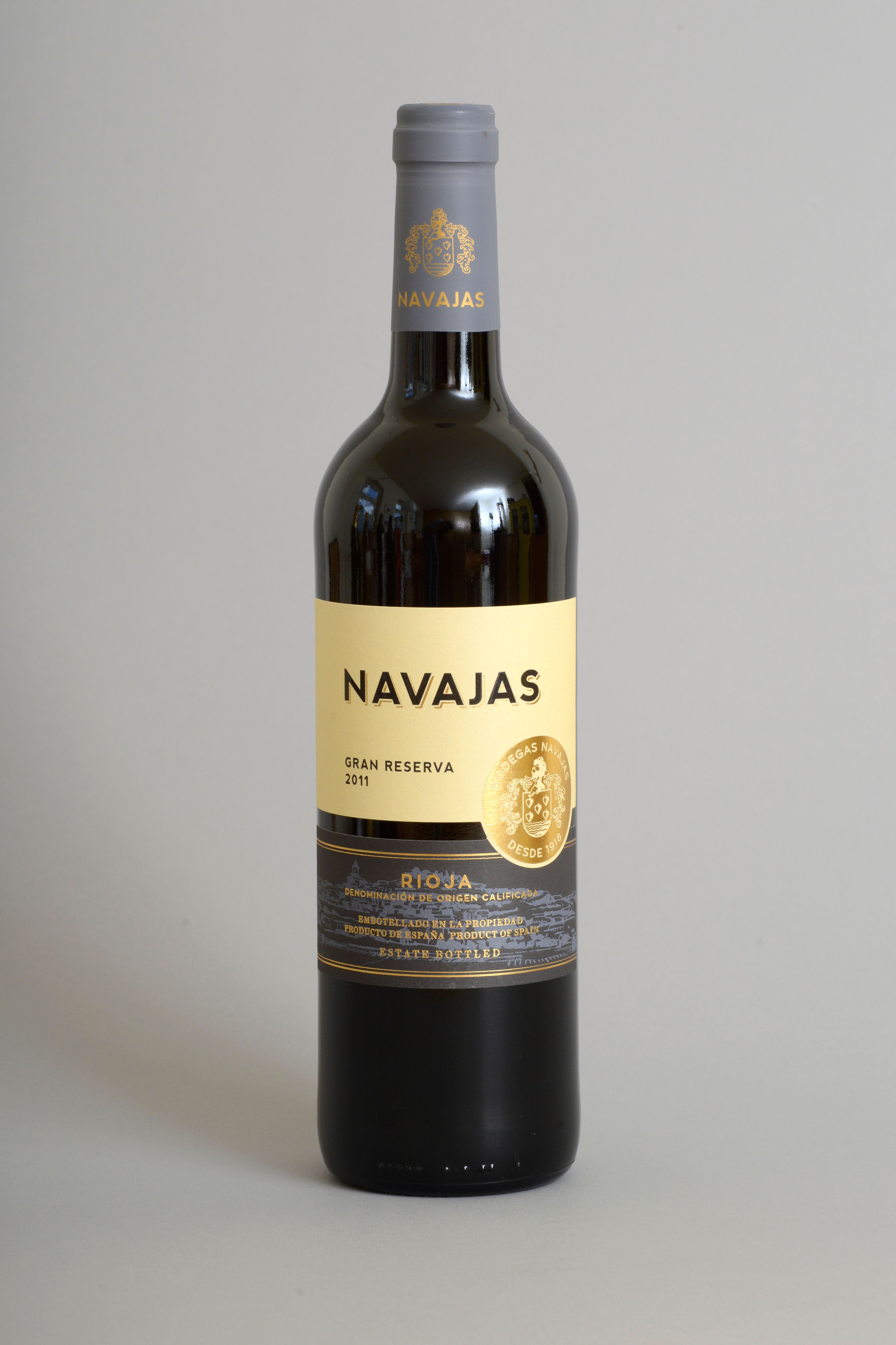 Navajas Grand Reserva — Rotwein aus Spanien