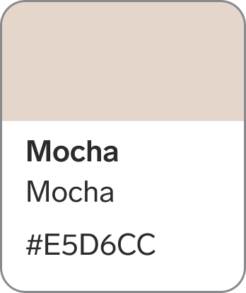 Mocha - Mocha - #E5D6CC