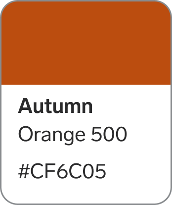 Autumn - Orange 500 - #CF6C05