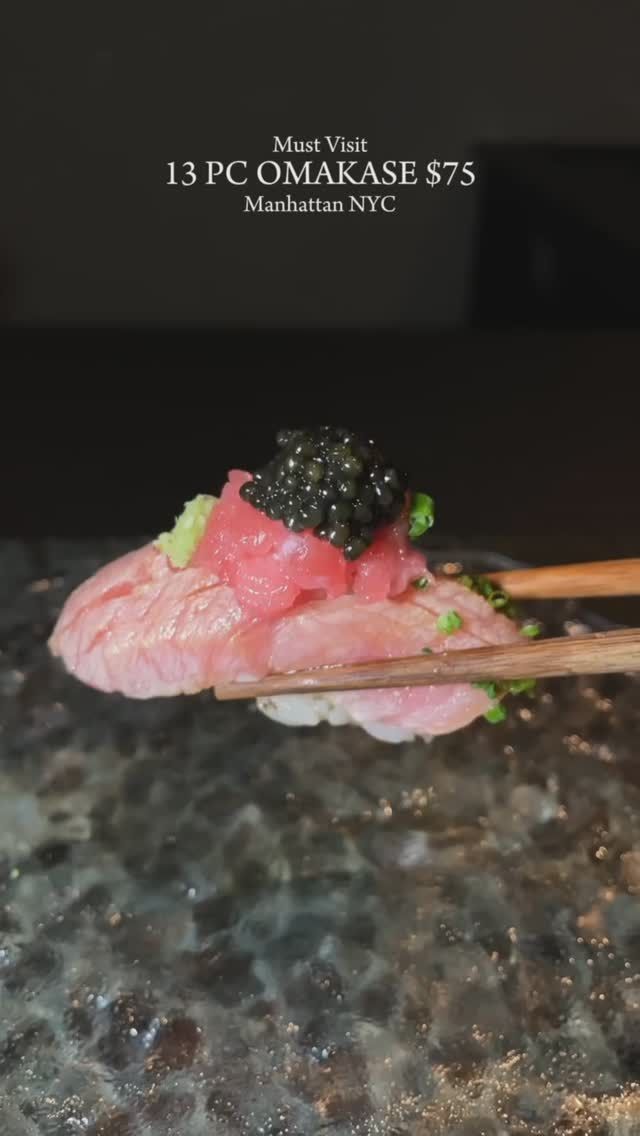 Thirteen Water West: Must Visit Omakase in Manhattan NYC