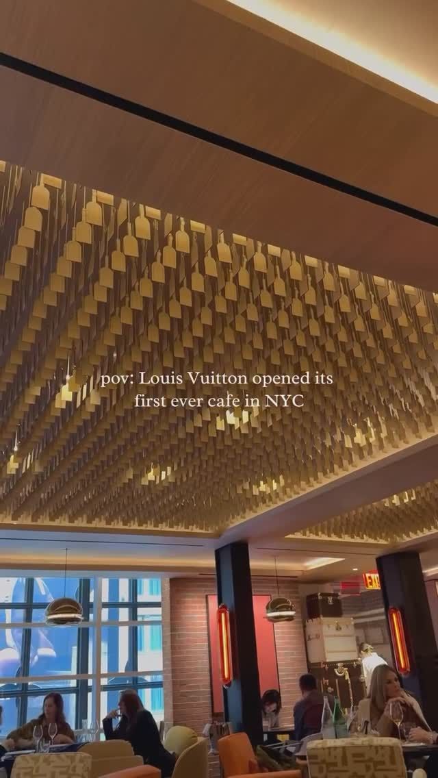 Louis Vuitton Cafe in NYC