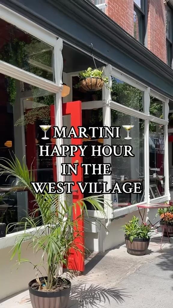 Canto West Village: Martini Happy Hour in the West Village