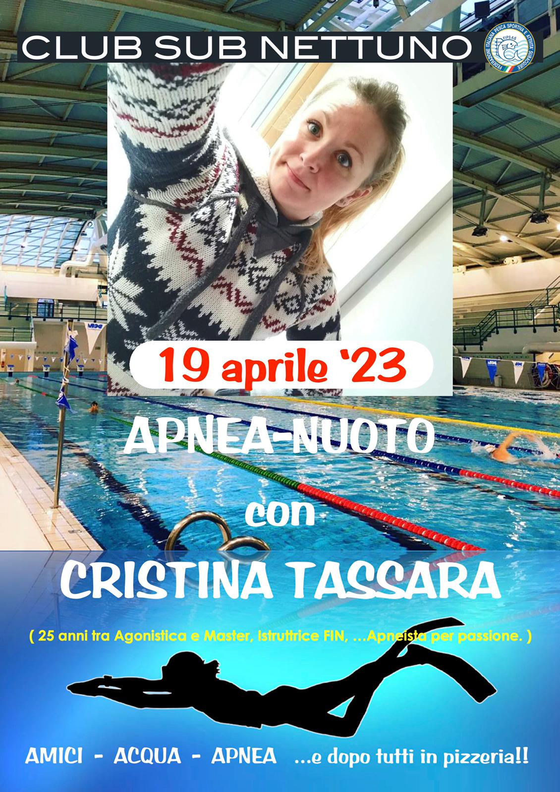 Apnea con Cristina Tassara – sfondo