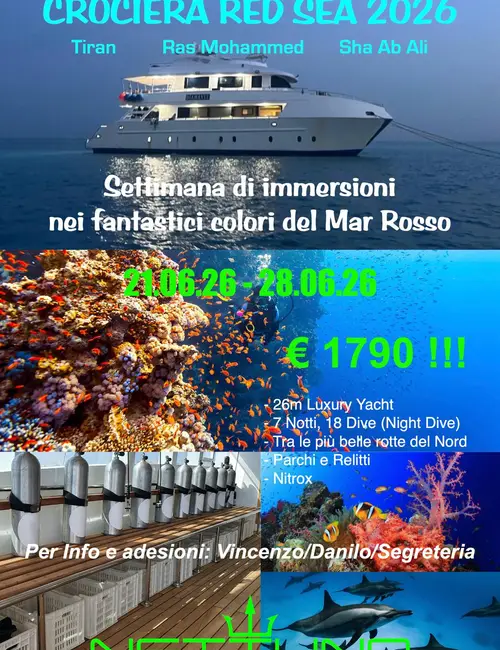 Crociera Red Sea 2026