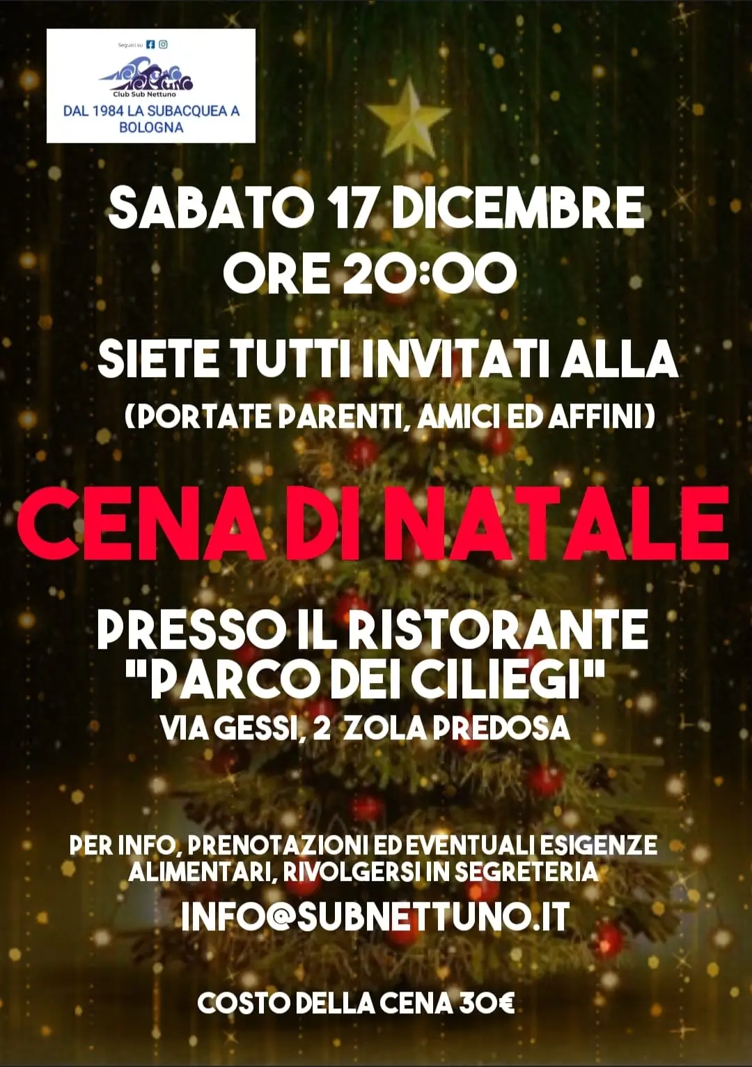 Immagine in evidenza: Cena di Natale