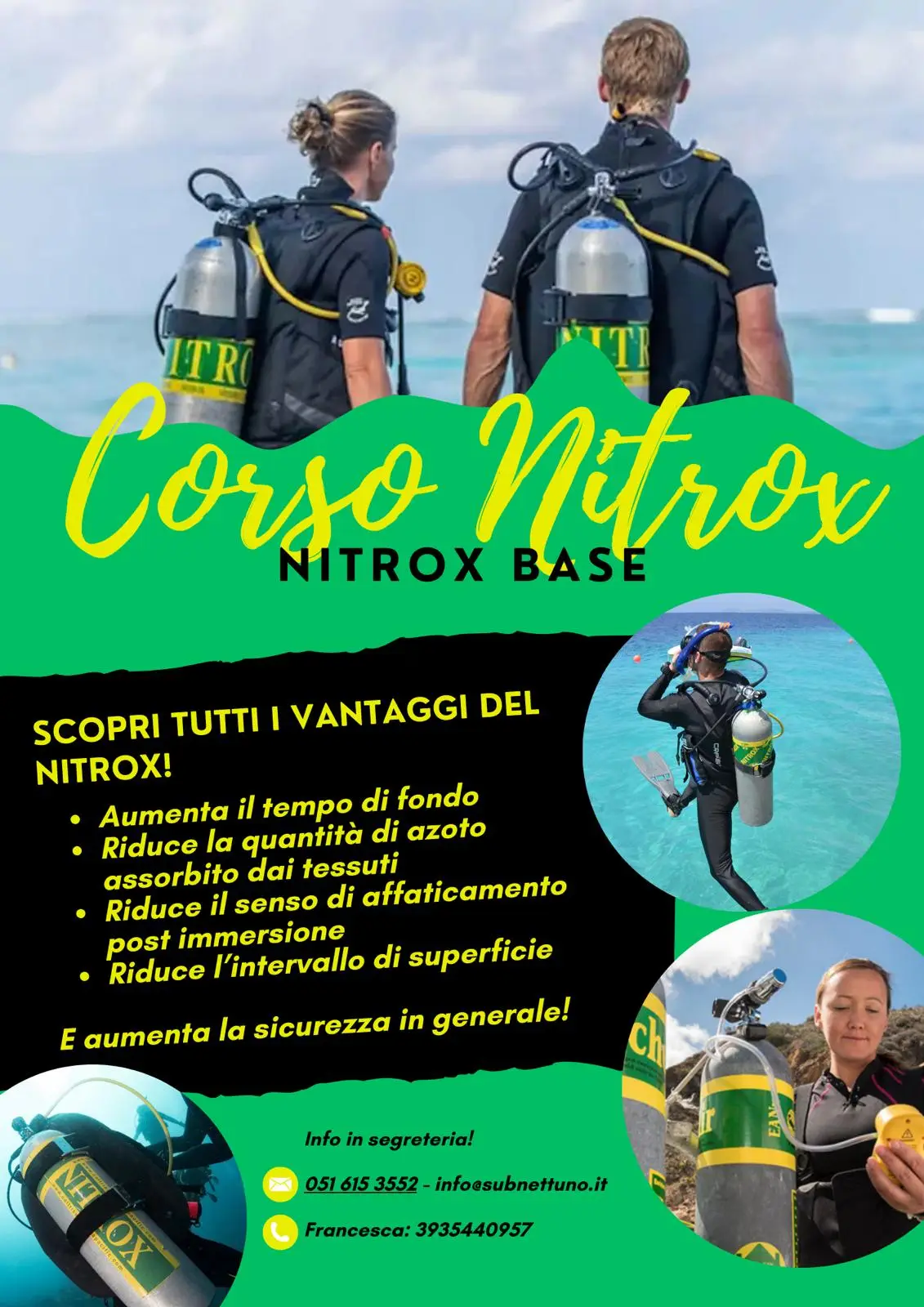 Immagine in evidenza: Corso Nitrox base 2024