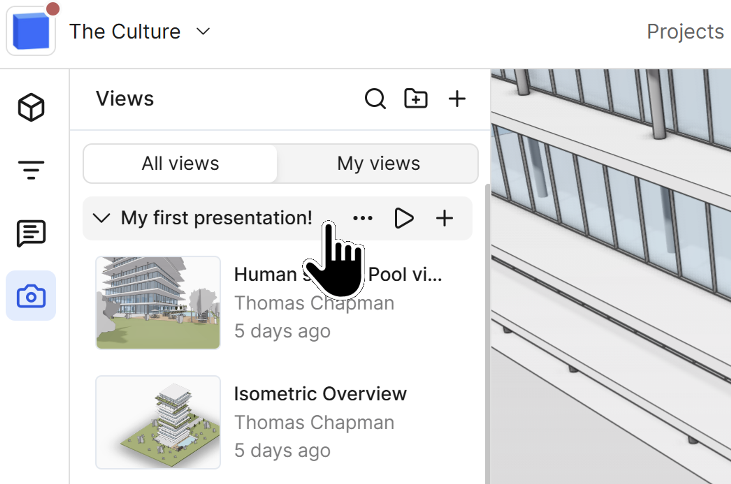 Group title bar