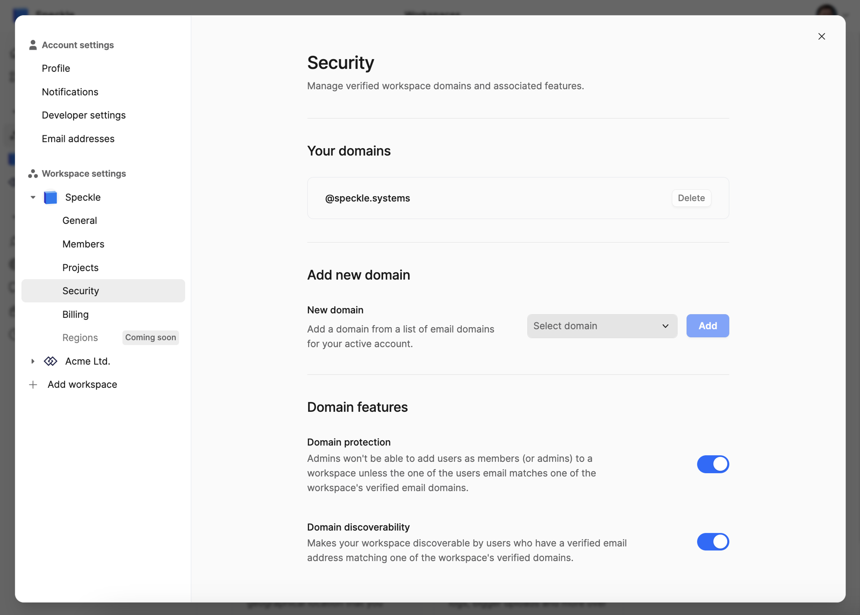 workspaces-security