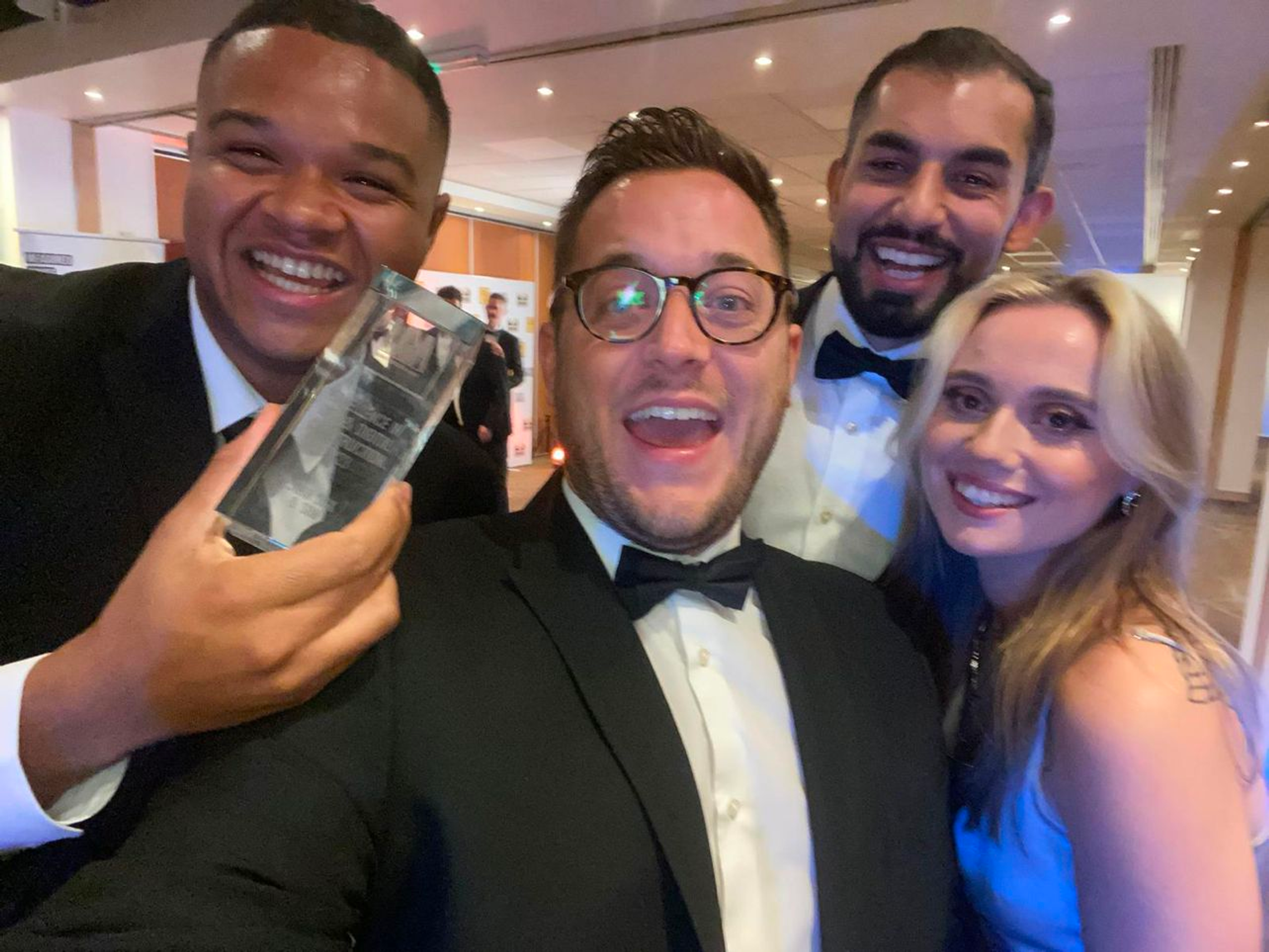 The Sisk Team at London Build (LinkedIn post)