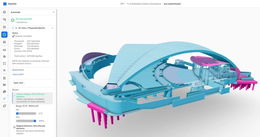 Fast+Epp creates adventurous architecture using Speckle