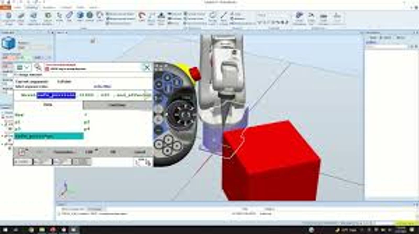 ABB robot control software UX