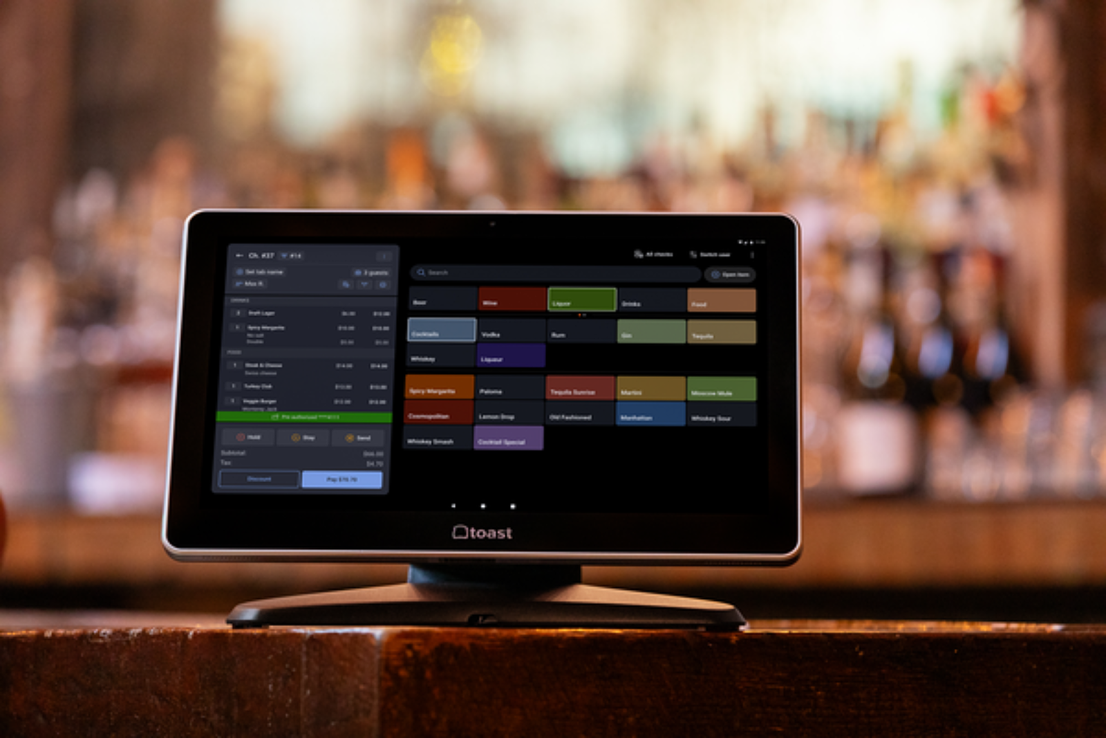 Toast point of sale software UX UI