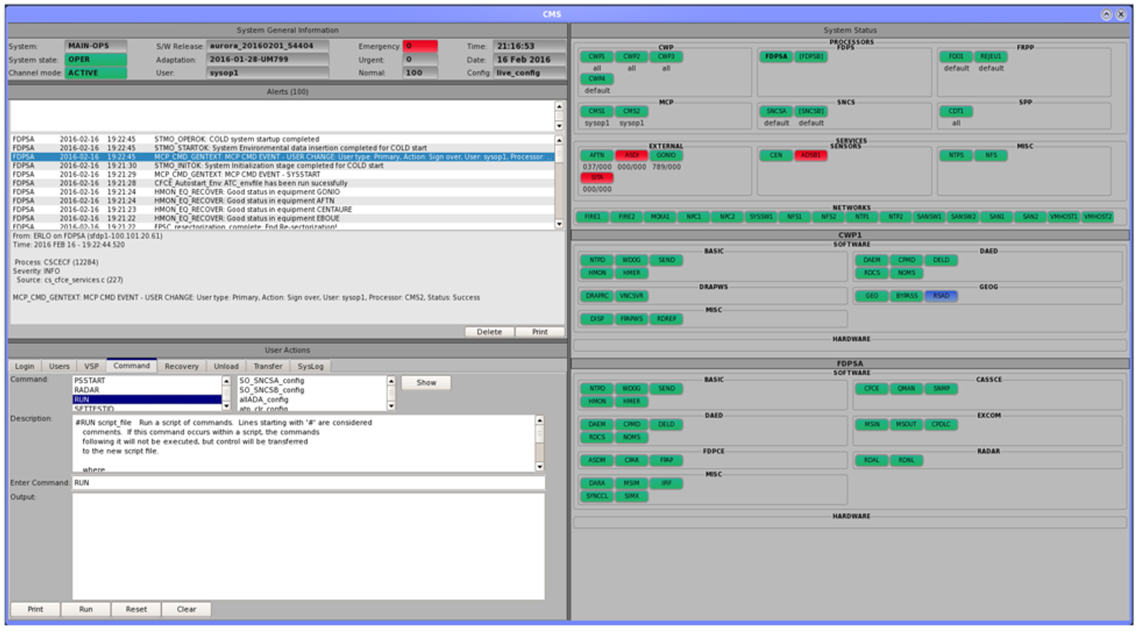 Oldschool UX UI for airfields