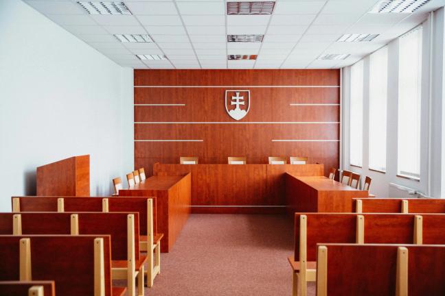 Courtroom detail