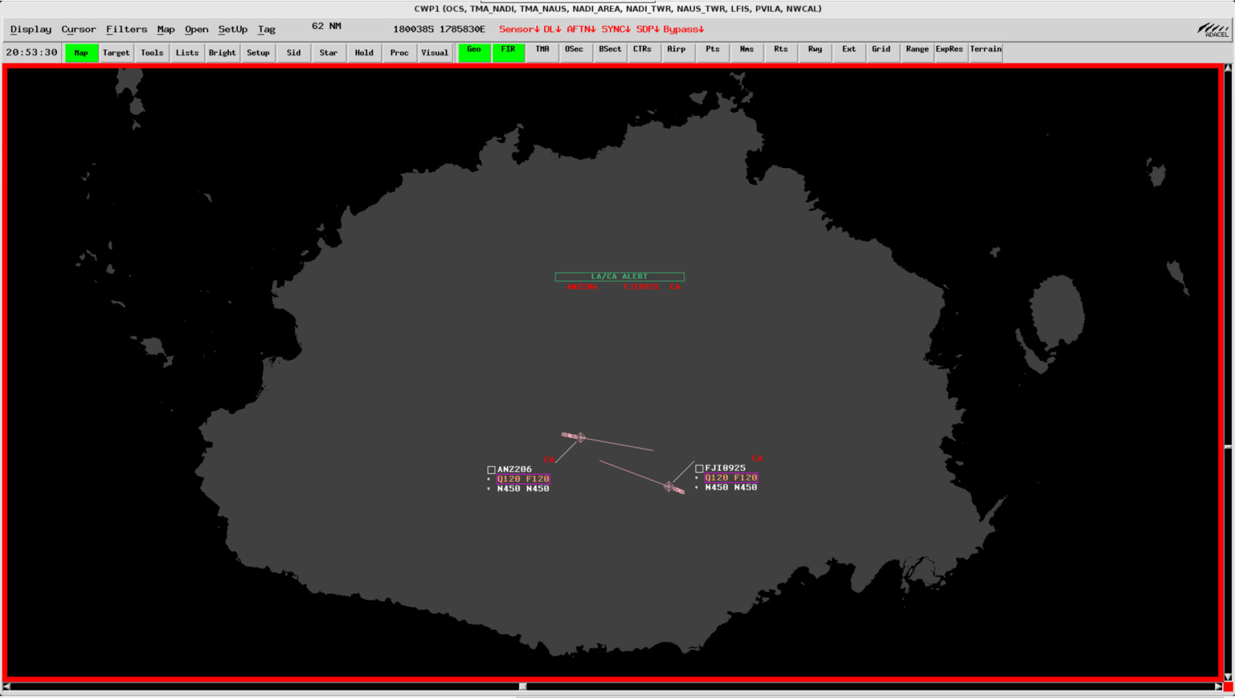 Oldschool UX UI for airfields