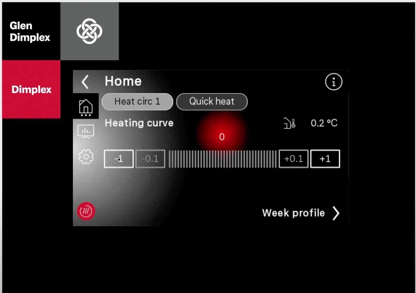 Heat pump user interaction design