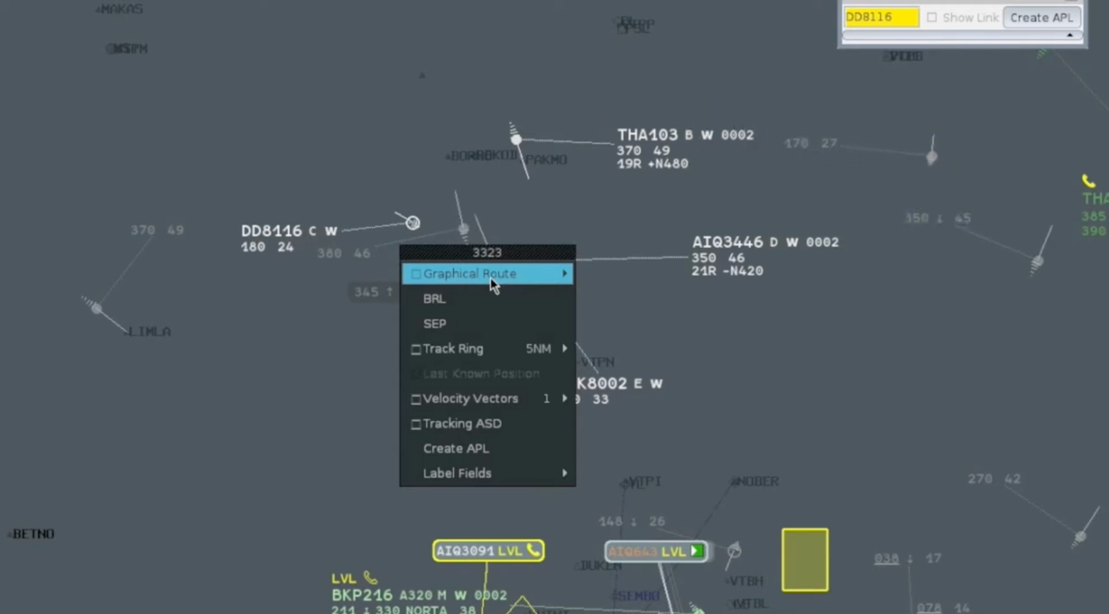 Airfield management software UX