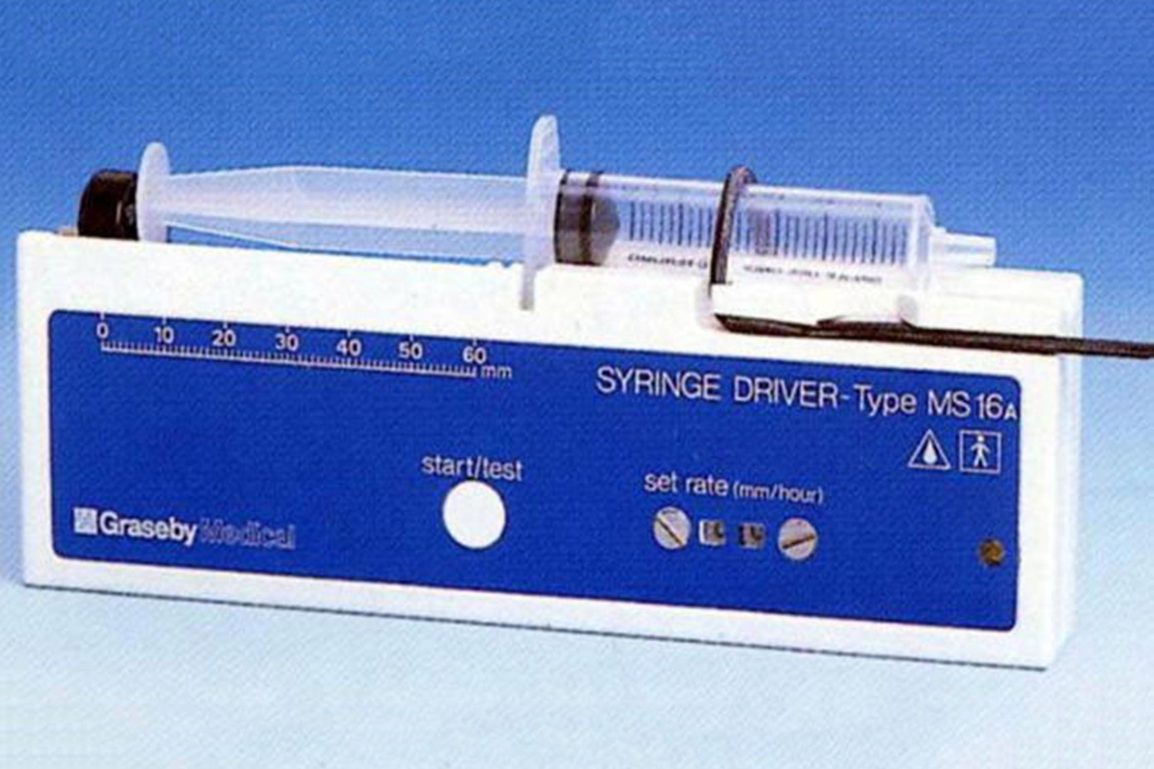 Old syringe driver design