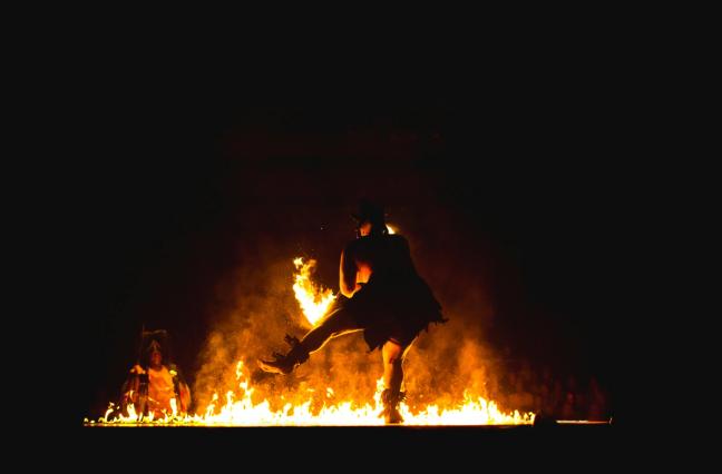 WHO expert performing checklist ritual