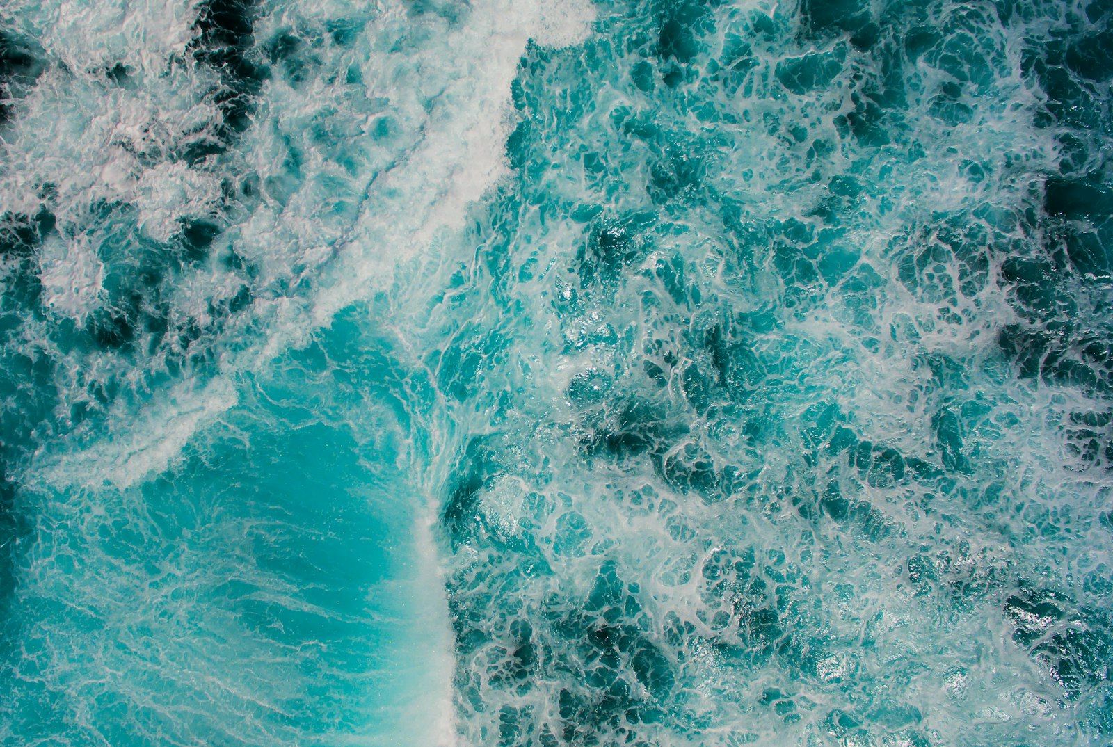 Aerial seascape