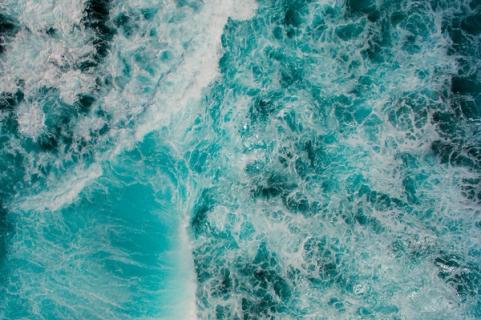 Aerial seascape