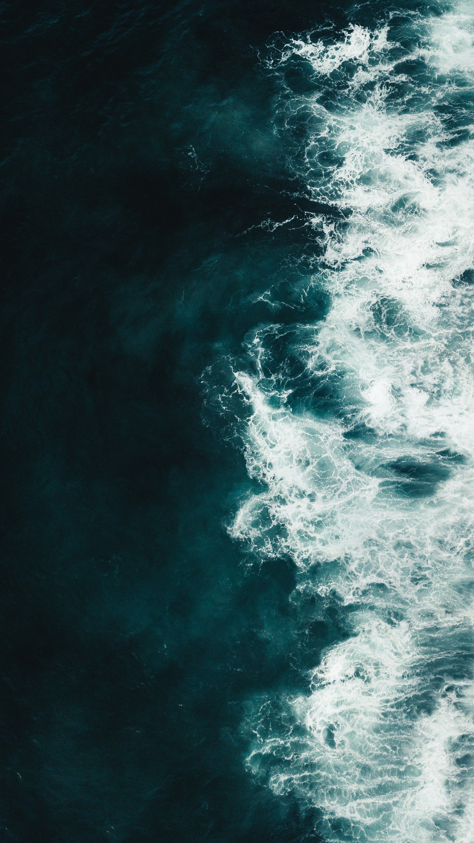 Ocean waves from above