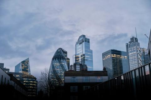 Modern city skyline