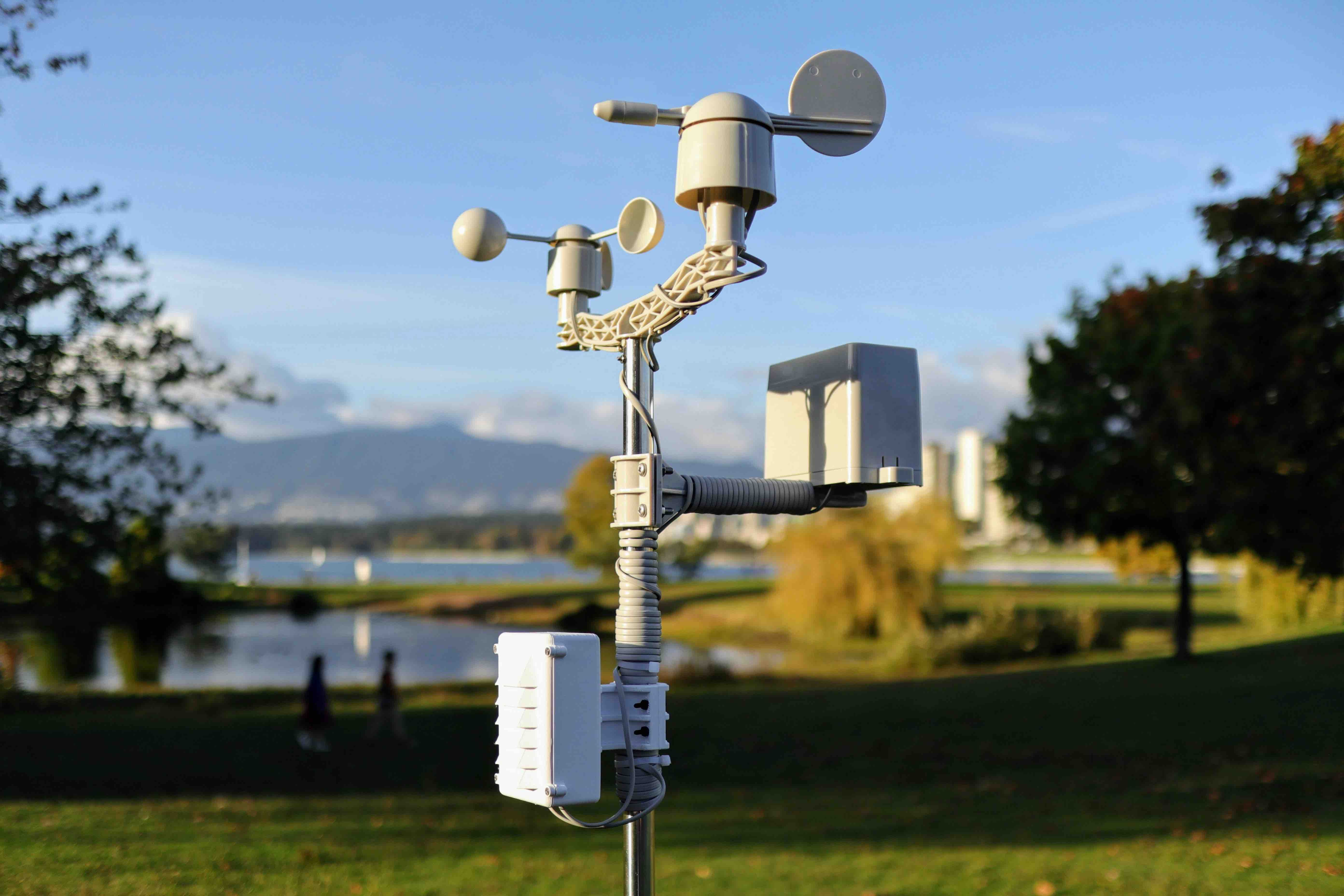 Image of a weather station