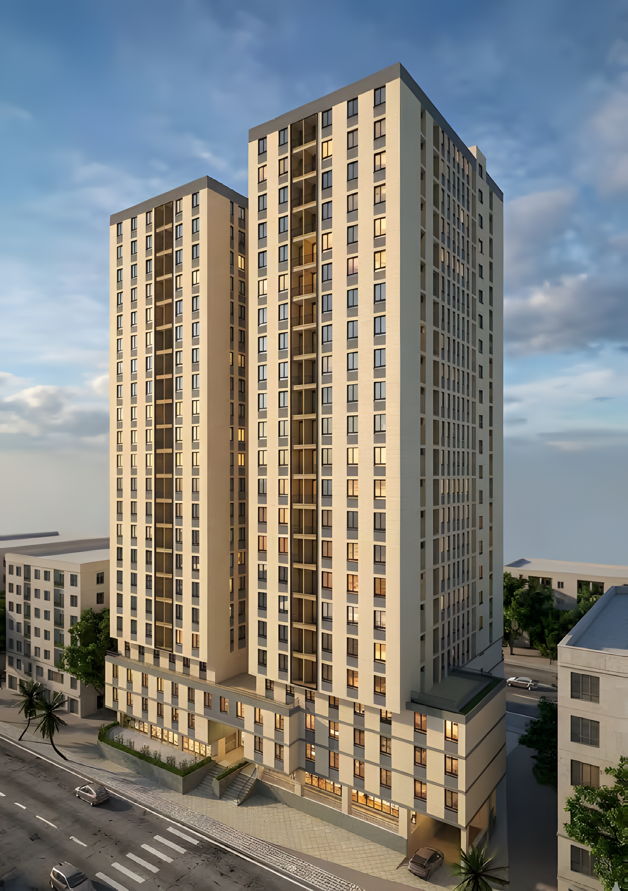 Bole Classic High Density Mixed Residence Tower — Meskel Flower