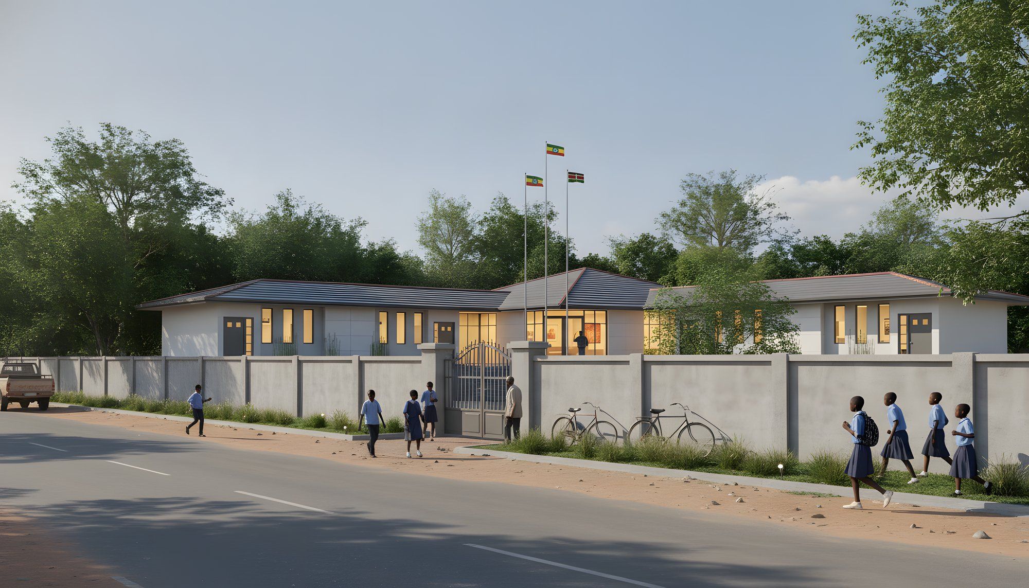 Elementary School — Southern Ethiopia — alternate view