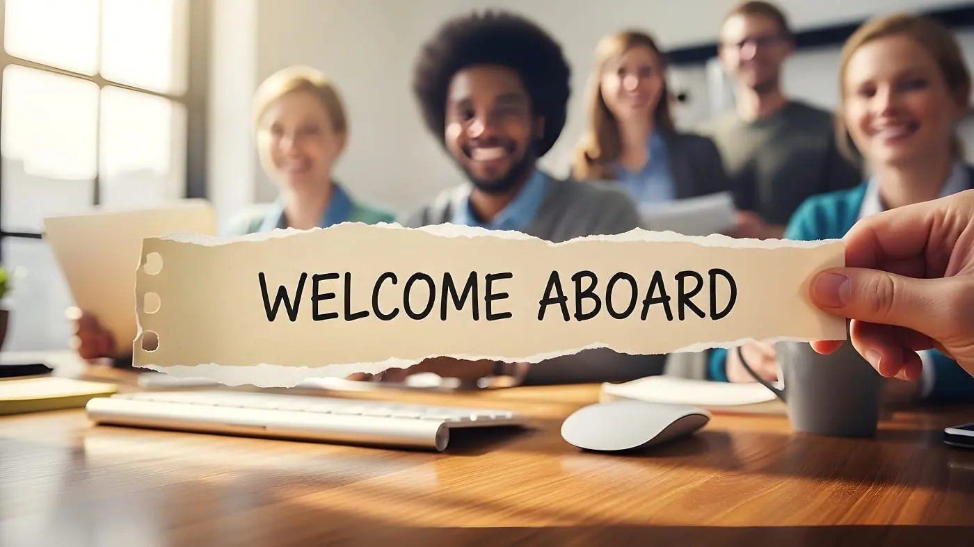 Welcome aboard — Gateway Recruitment team welcoming a new hire