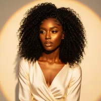 Kinky Curly Natural Wig view 1