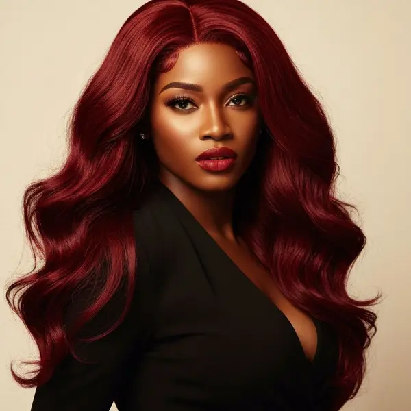 Burgundy Body Wave Wig