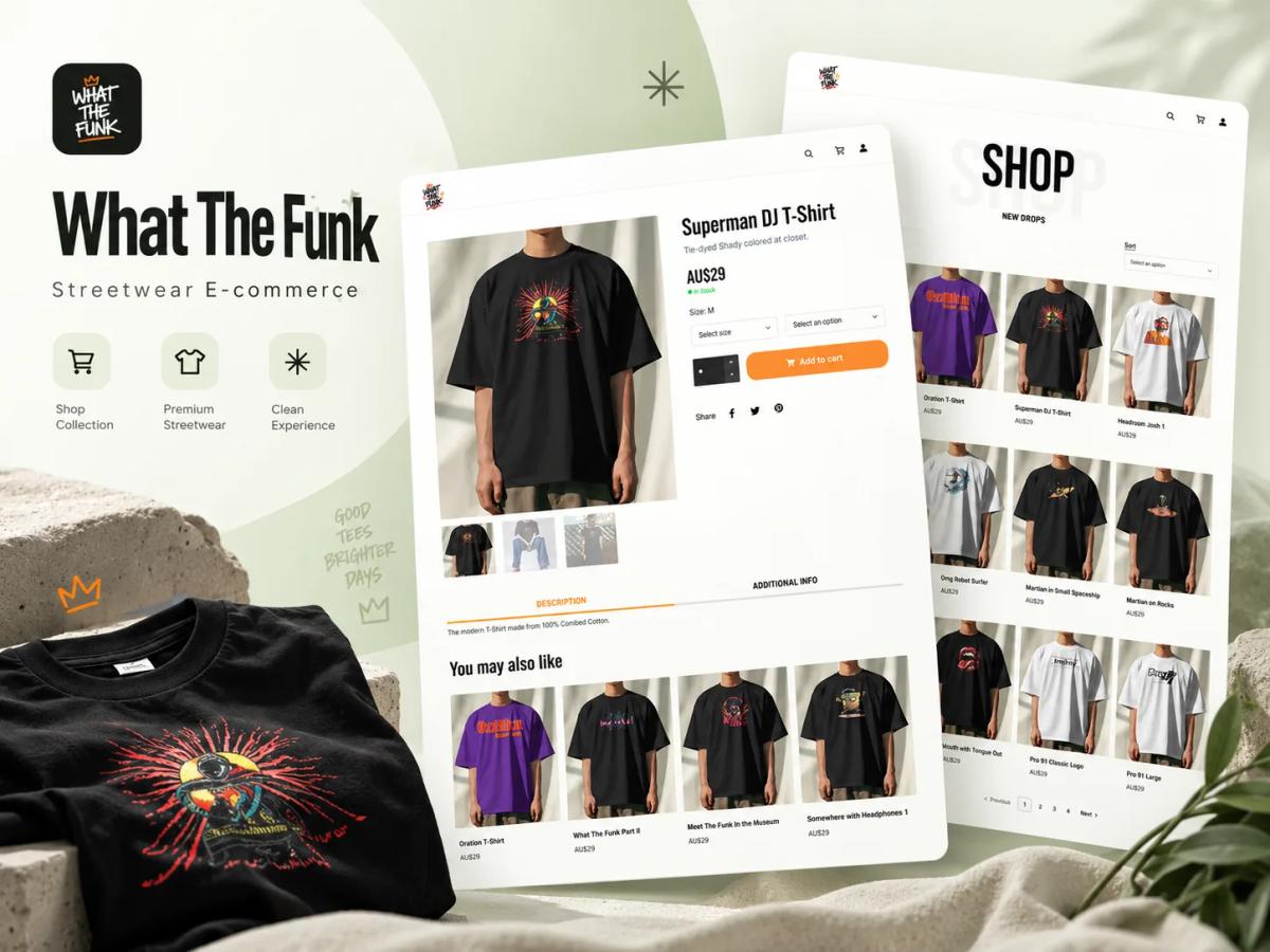 What The Funk - Fashion E-Commerce Platform project preview