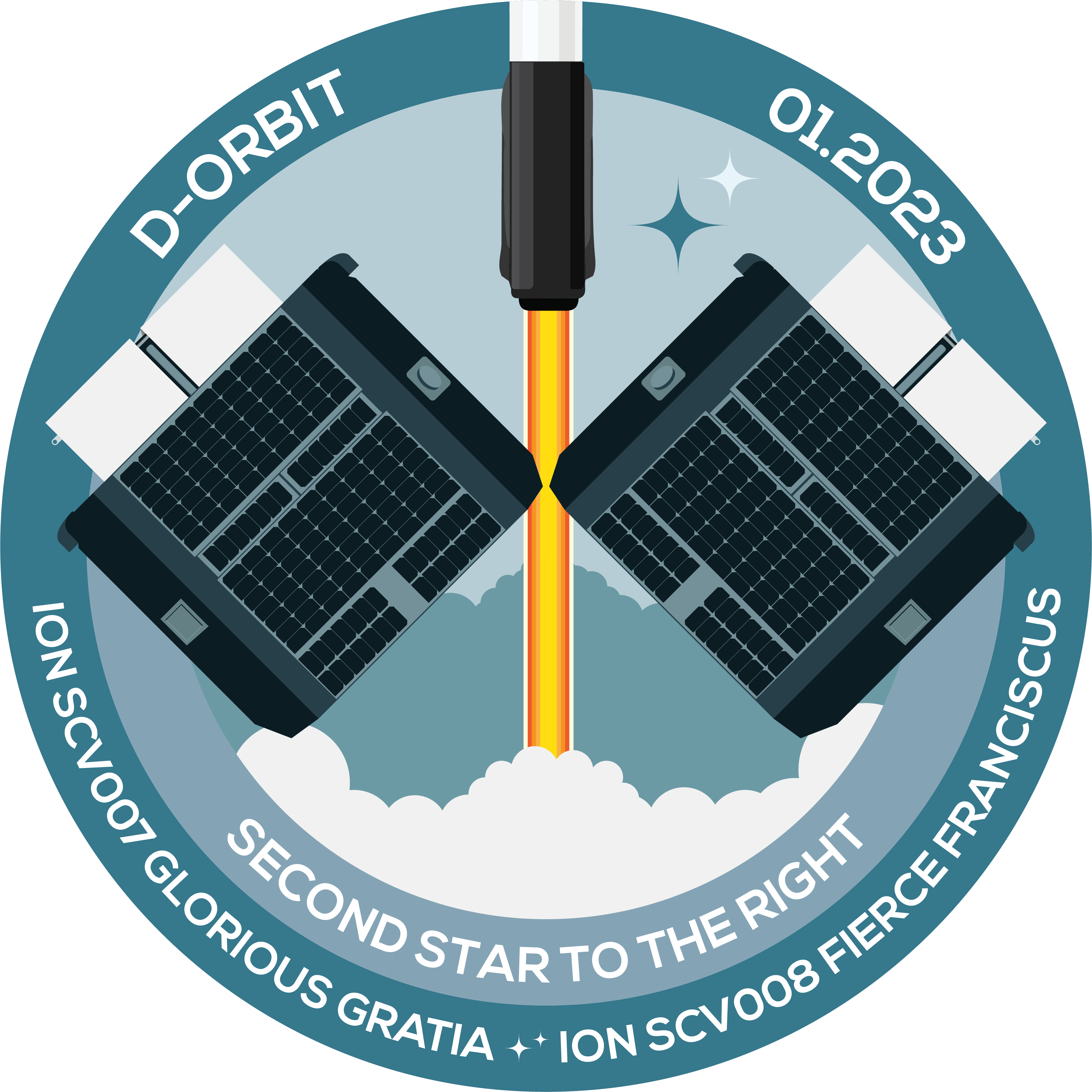 Second Star to the Right mission patch