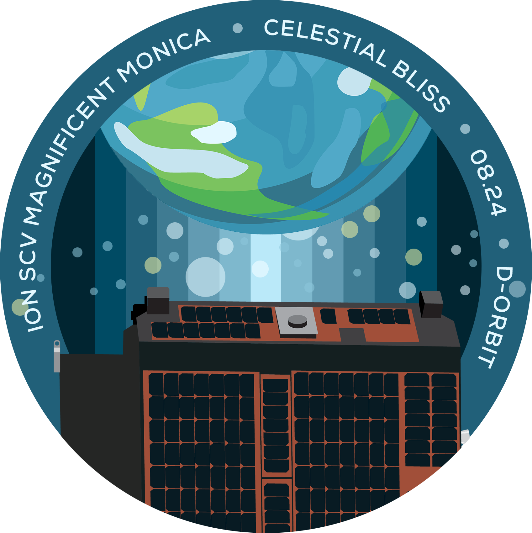 Celestial Bliss mission patch