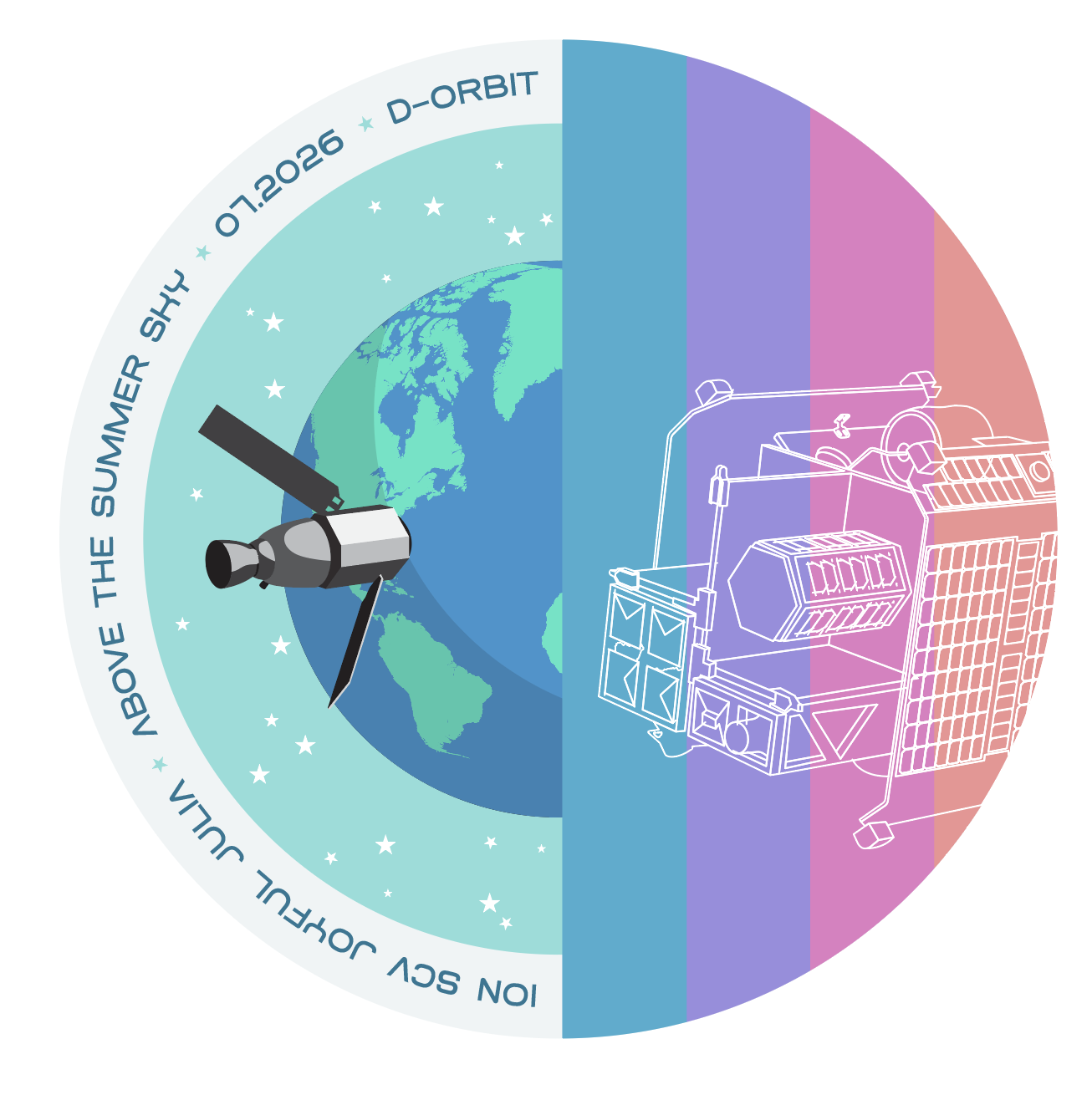 Above the Summer Sky mission patch