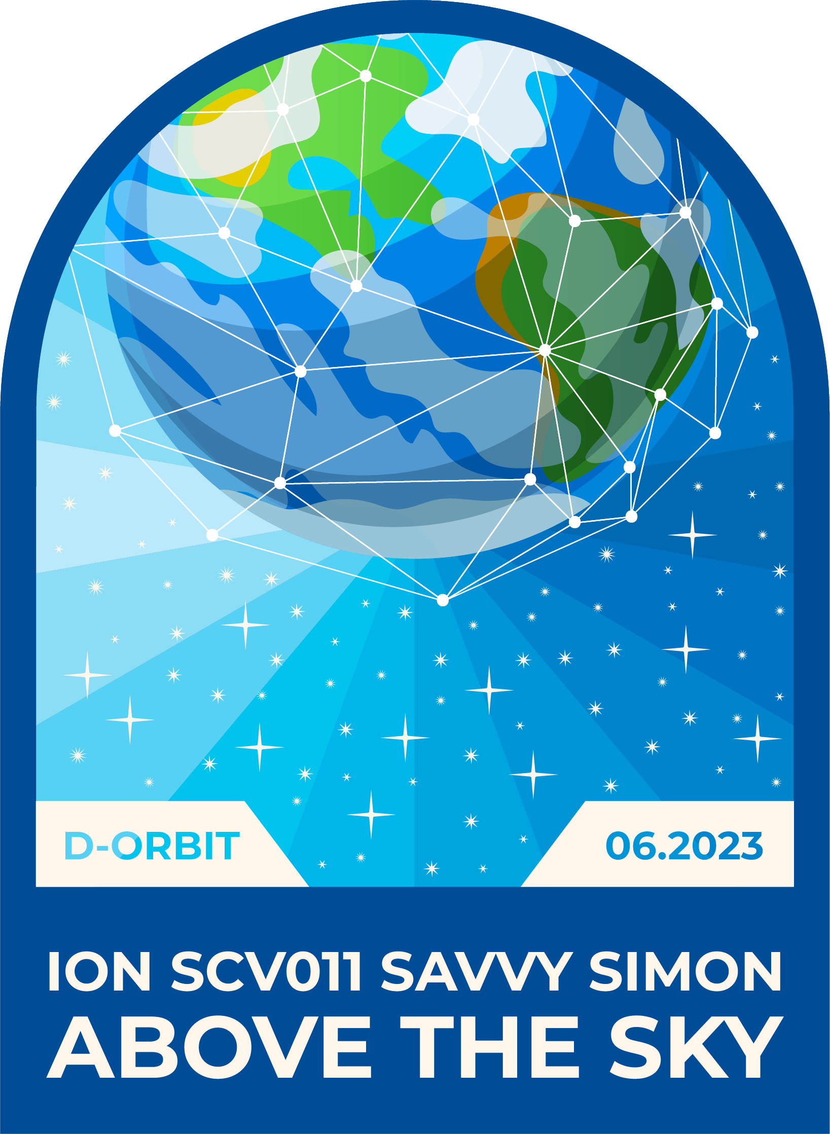 Above the Sky mission patch