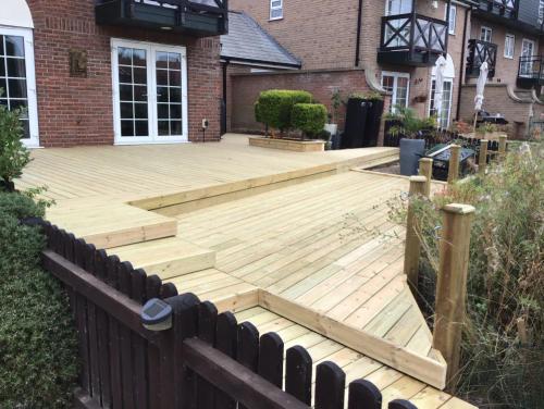 Large Timber Decking — cover photo